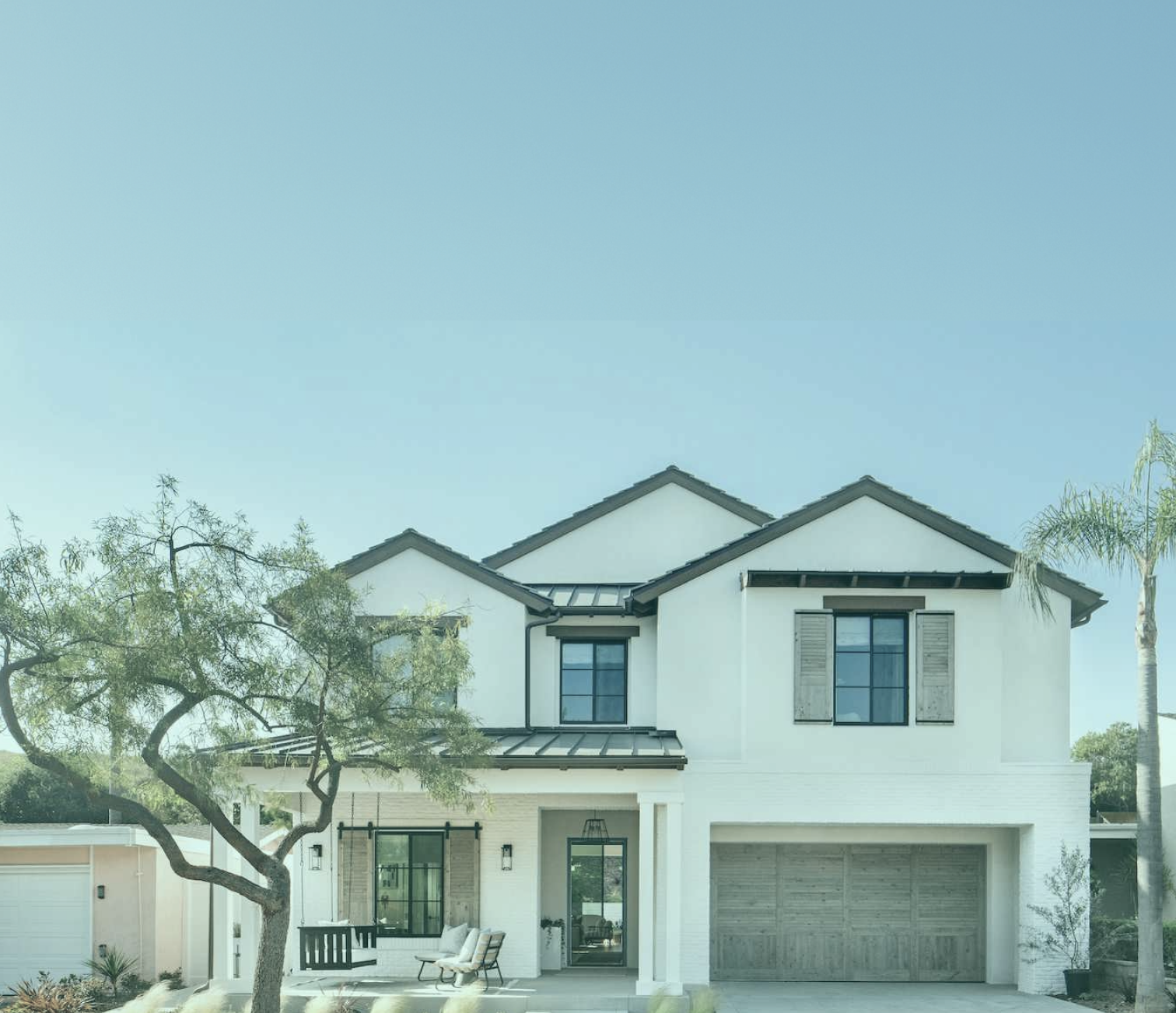 Modern home exterior